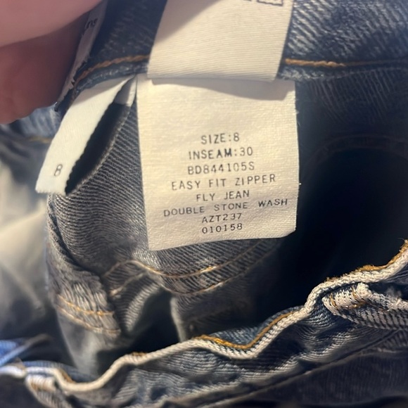 Calvin Klein Blue Boot Cut Denim Jeans - Picture 12 of 13